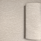 Xpro Home 2083-1 Moonlit Ivory Misty Isle Forest textured blackout curtain fabric detail