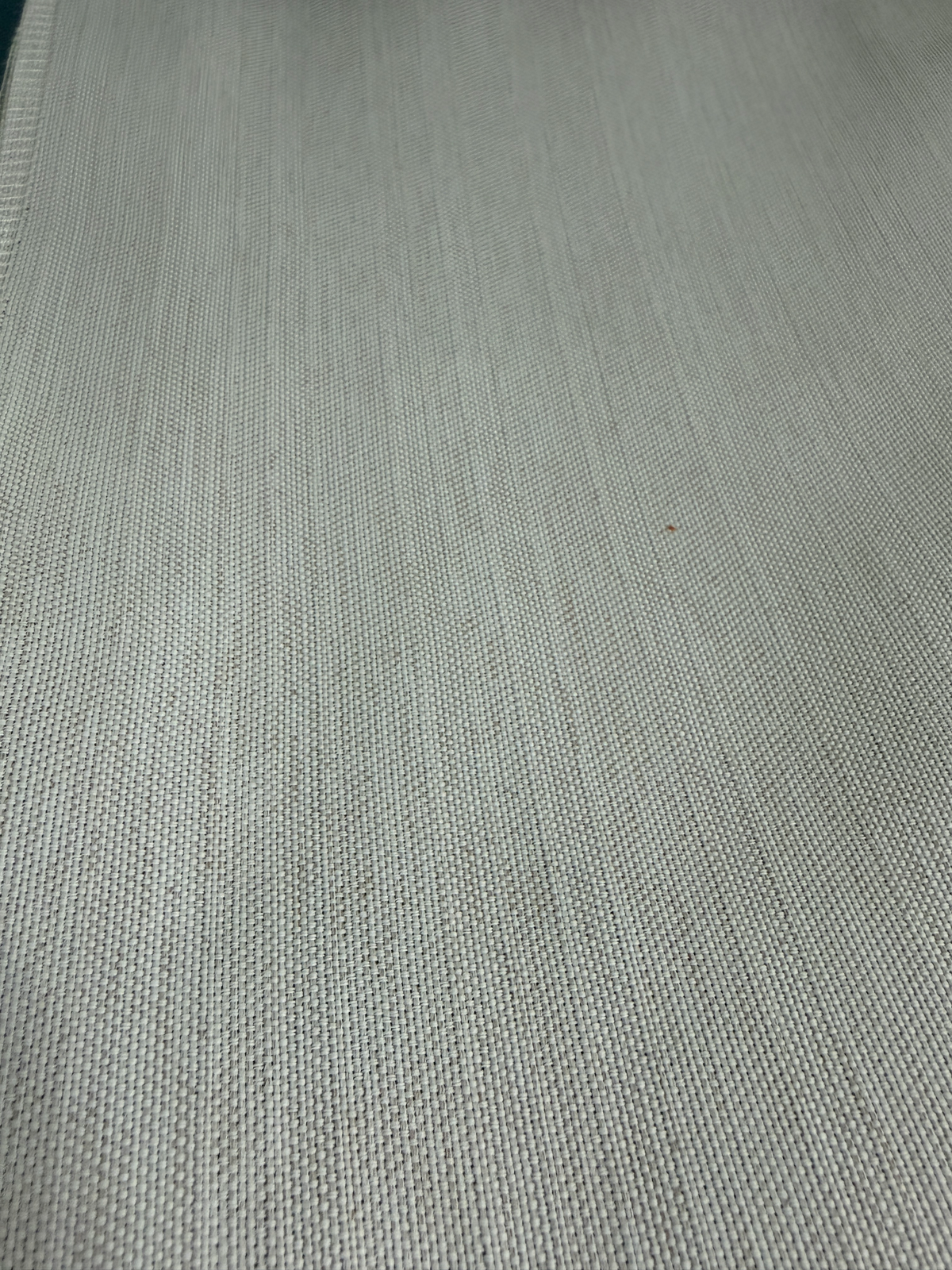 6112 Shake White textured linen-look fabric color reference