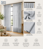 6111 Heavyweight Linen-Look Custom Curtain