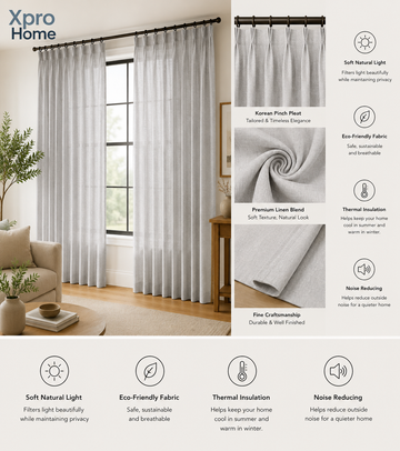 Milk Tea curtain color